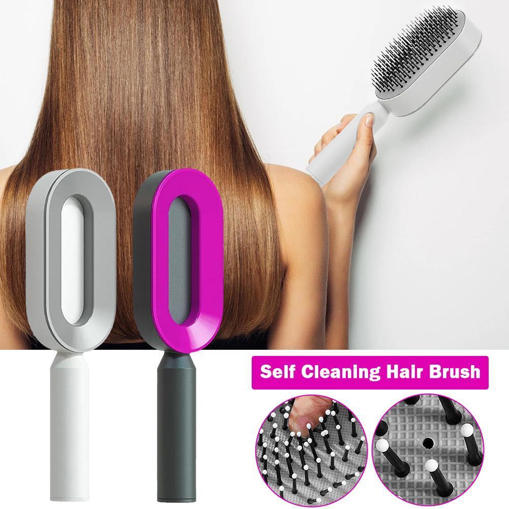 Hairbrush Self-Cleaning