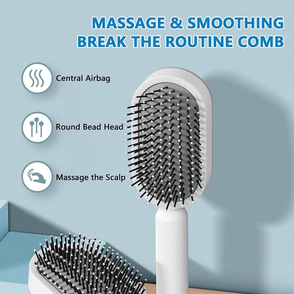 Hairbrush Self-Cleaning