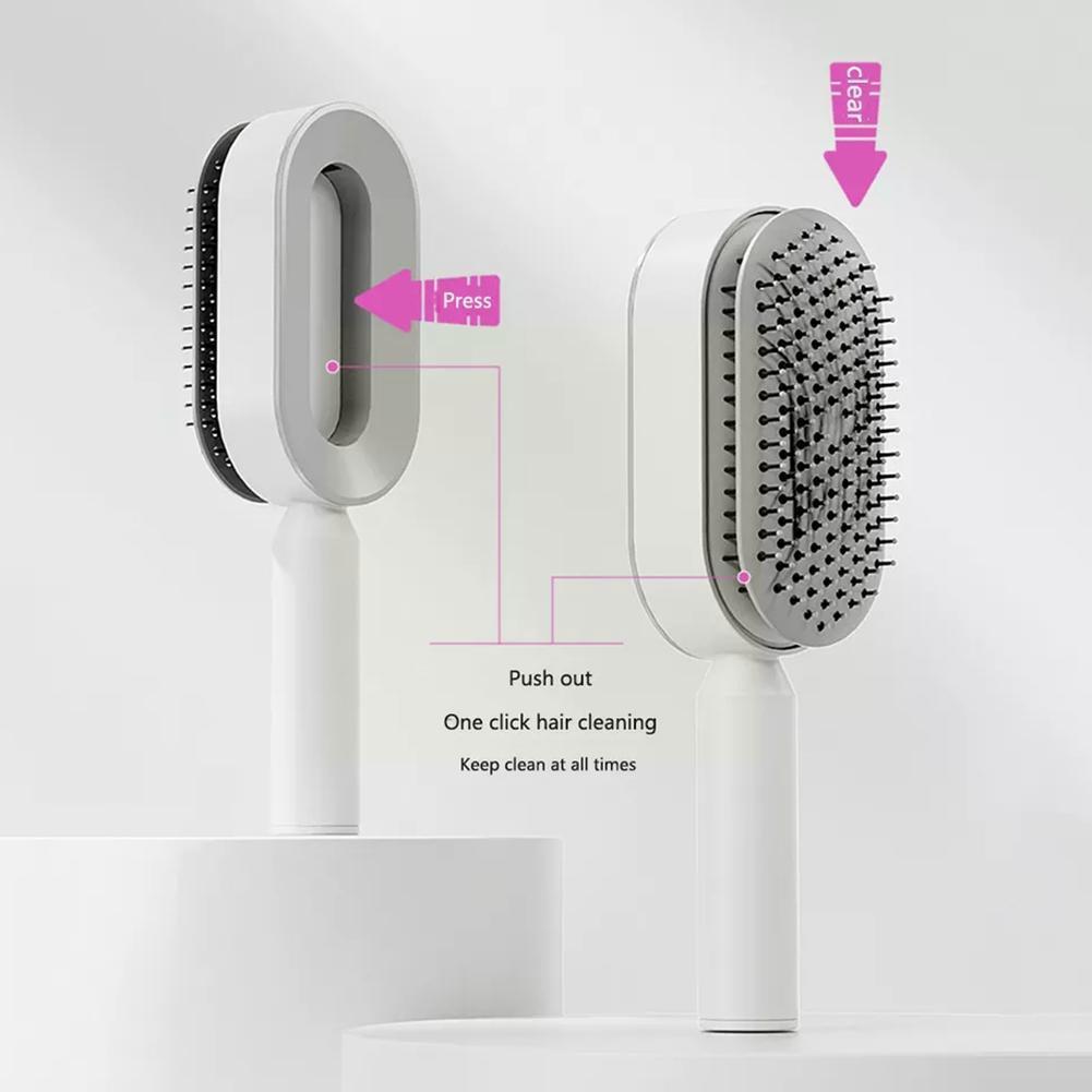 Hairbrush Self-Cleaning