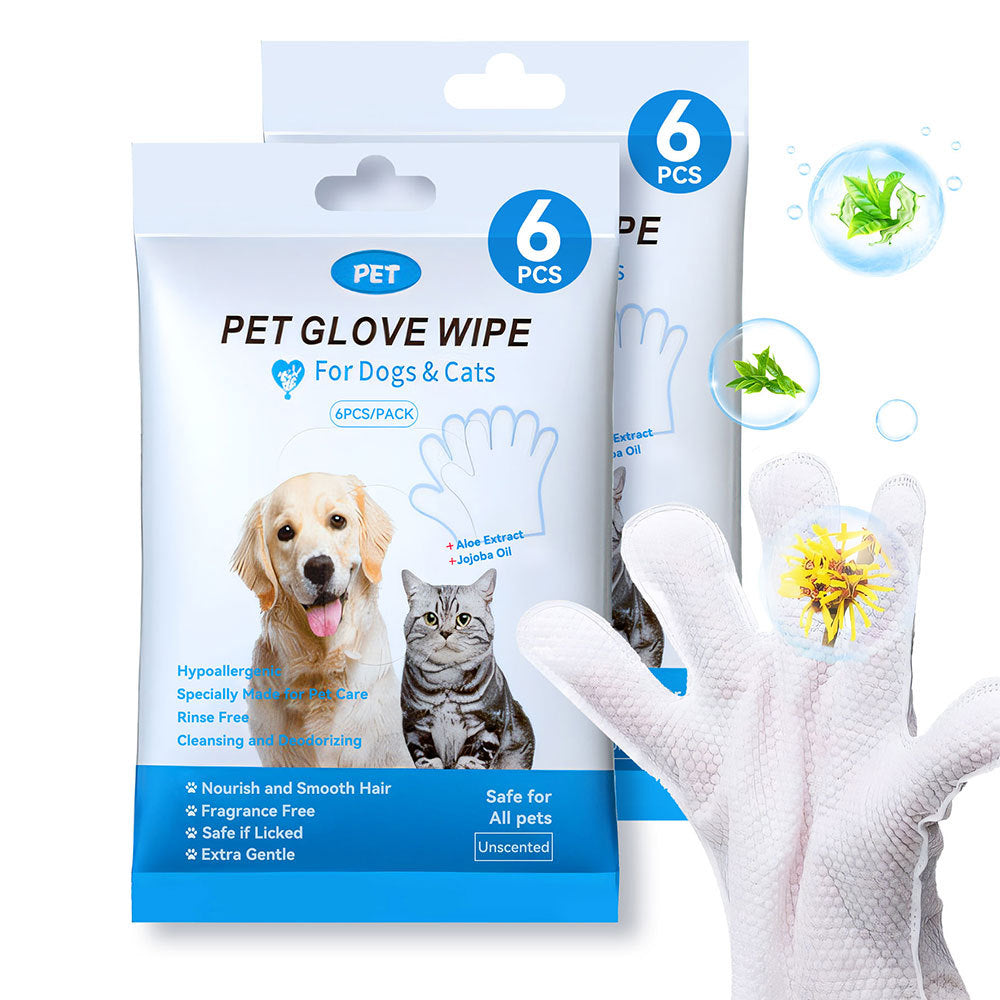 Cleaning Wipes Gloves For Dog And Cat