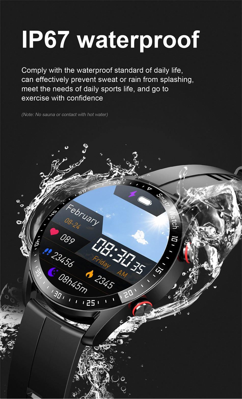 Smart Watch Waterproof