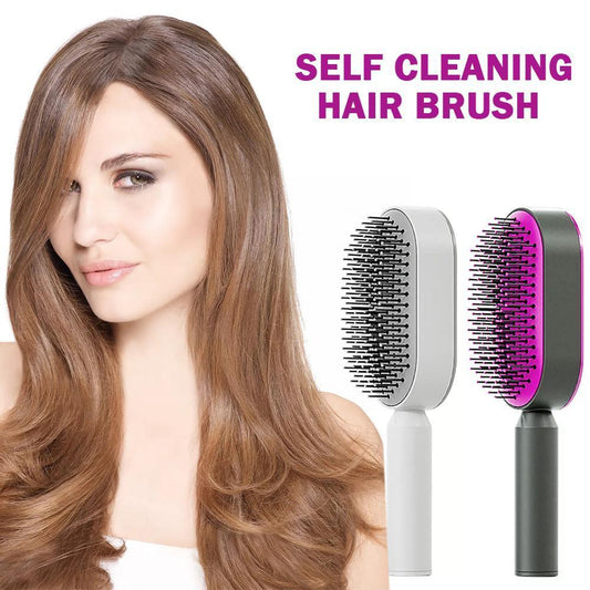 Hairbrush Self-Cleaning