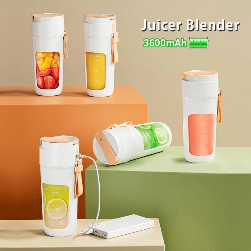 Electric Juicer Mini Portable Blender Fruit Mixers