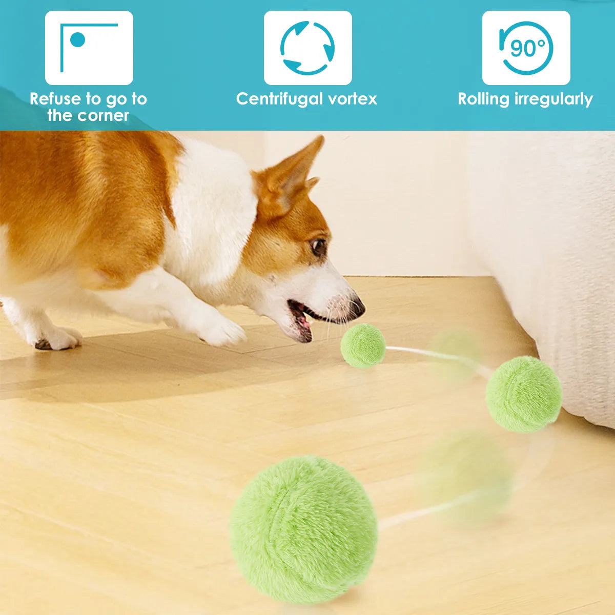 Magic Roller Ball Dogs & Cats Automatic Ball