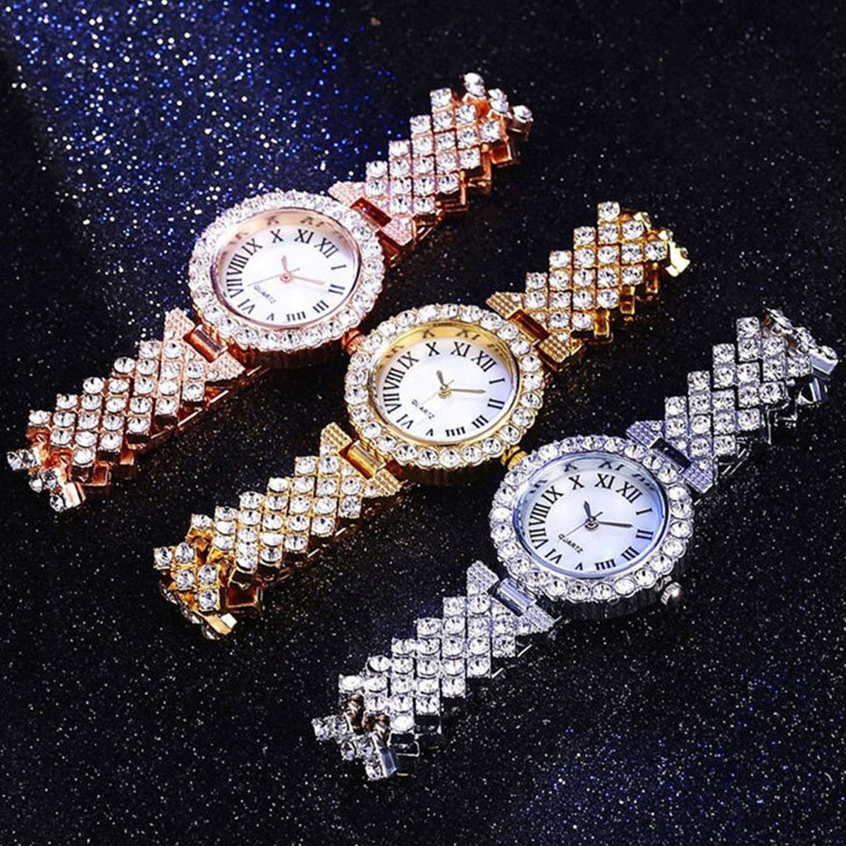 Luxury Watch Luxury Brand Reloj Mujer Watch Bracelet Set